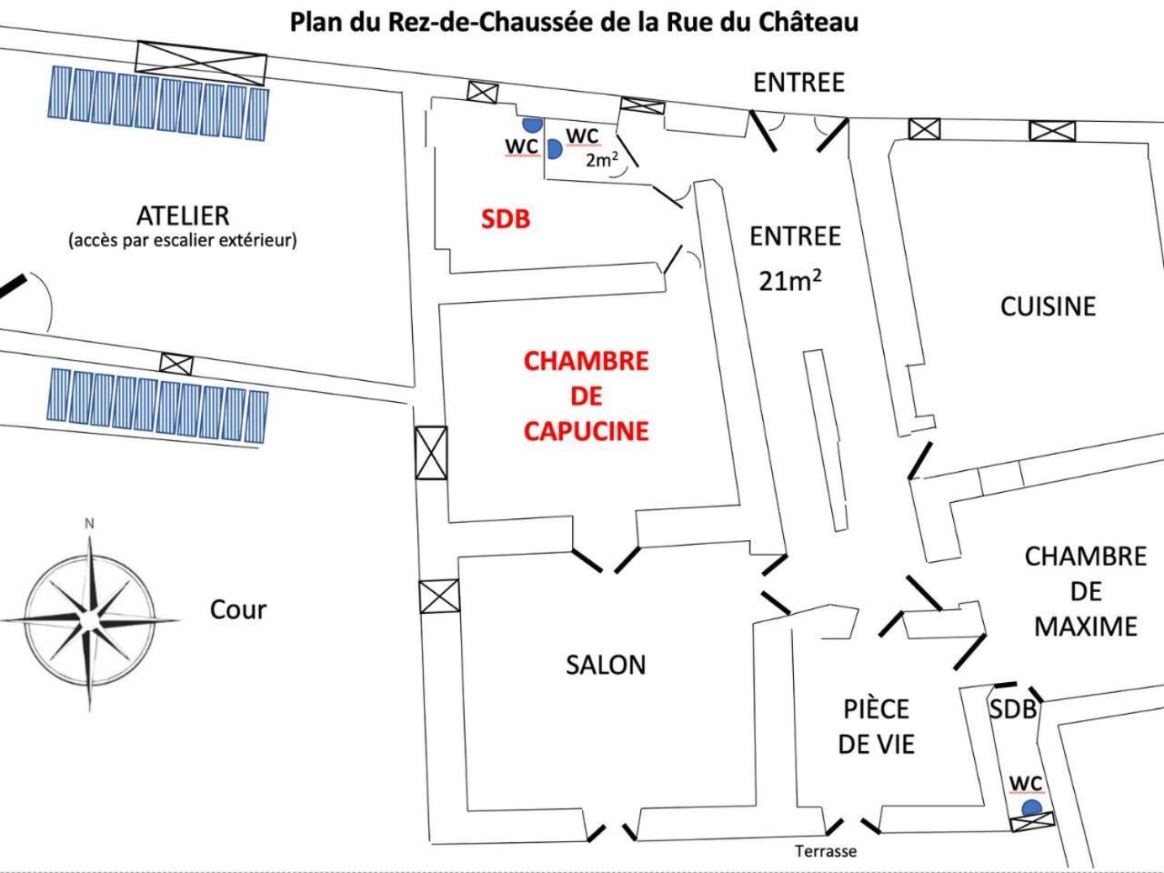 Rue Du Chateau A Cabrieres D'Avignon Bed & Breakfast Bagian luar foto