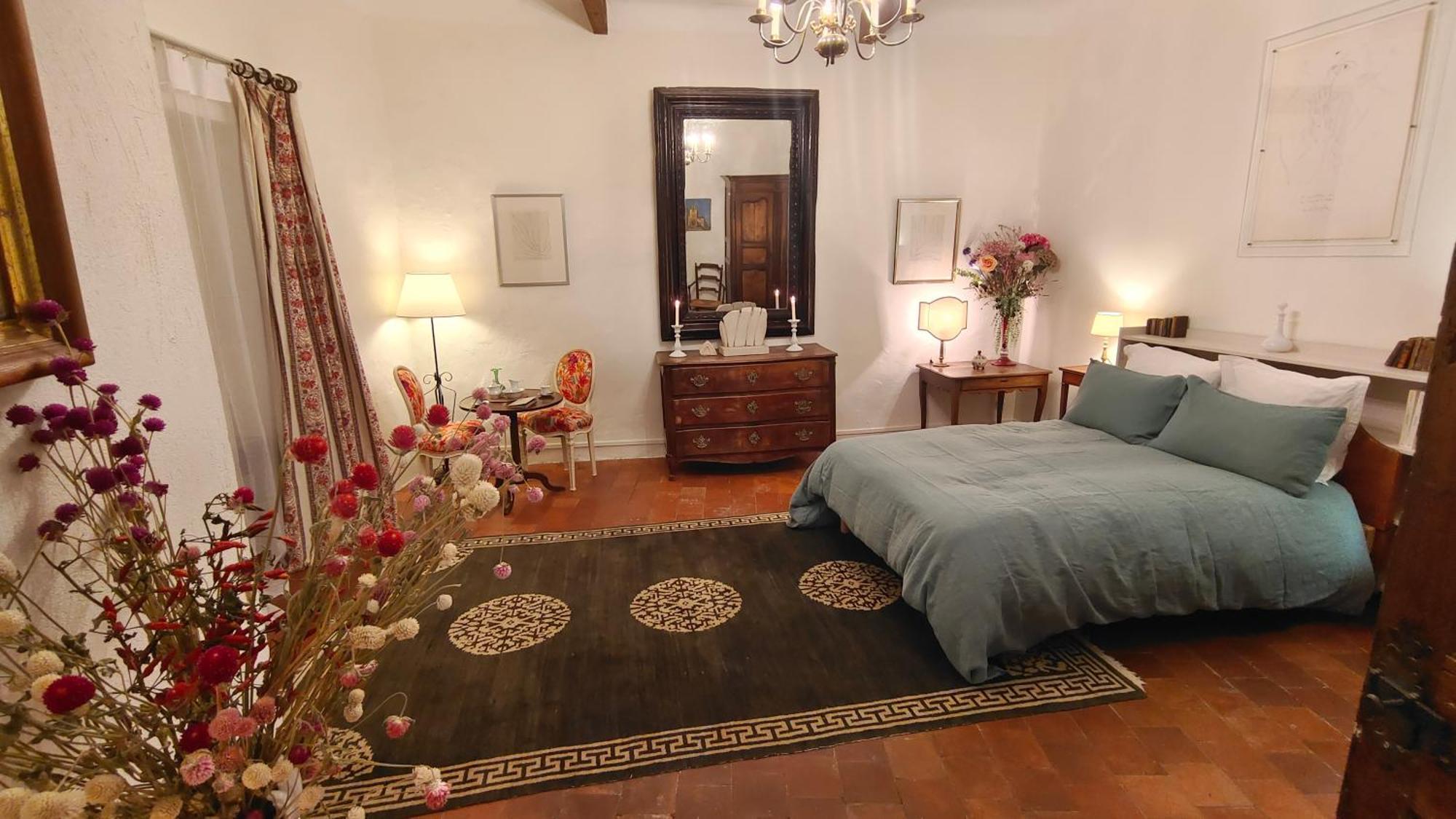 Rue Du Chateau A Cabrieres D'Avignon Bed & Breakfast Bagian luar foto