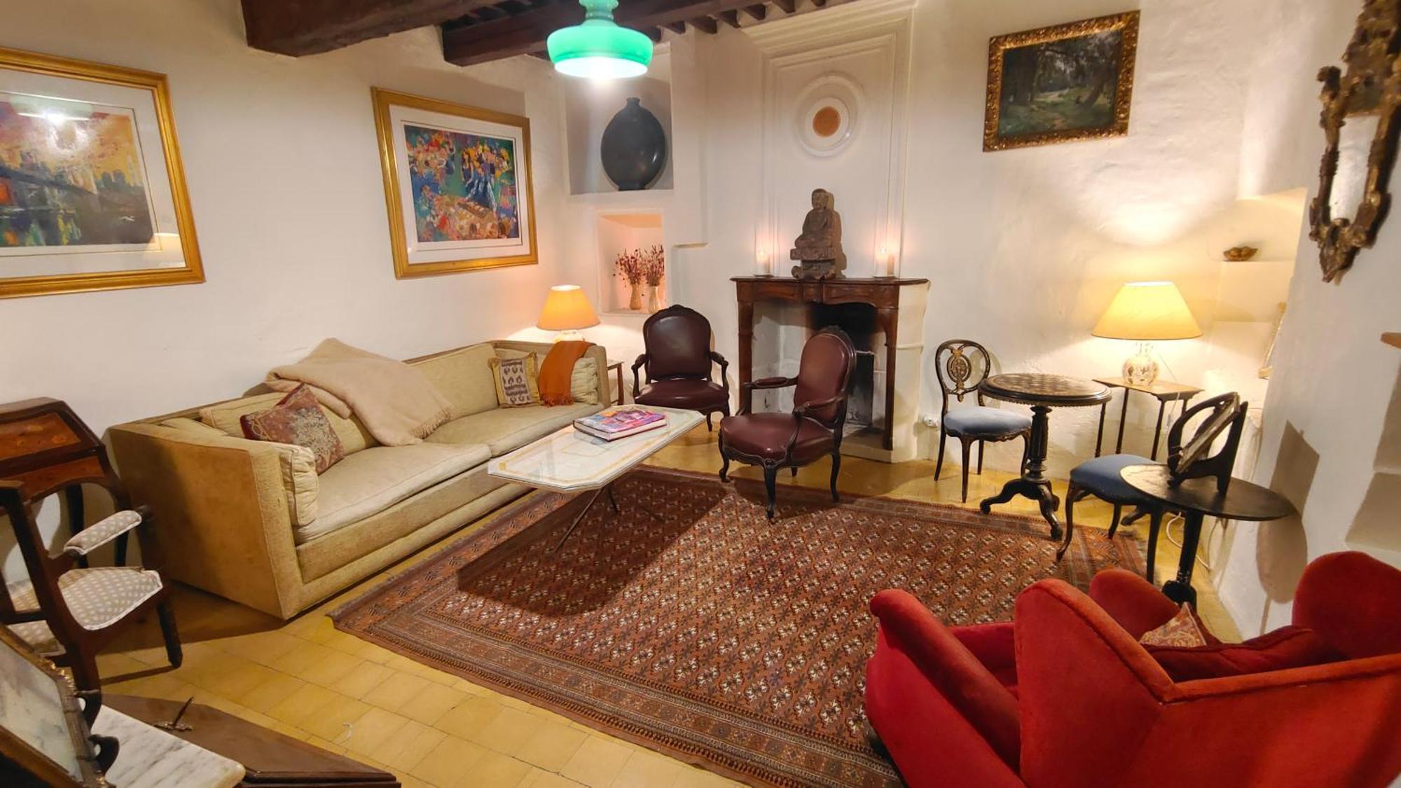 Rue Du Chateau A Cabrieres D'Avignon Bed & Breakfast Bagian luar foto