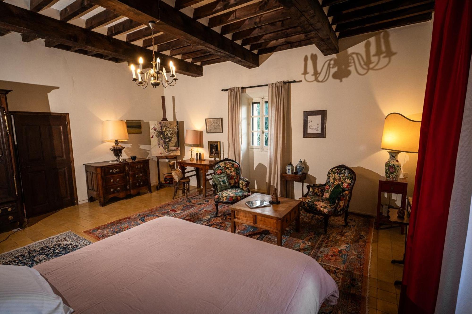 Rue Du Chateau A Cabrieres D'Avignon Bed & Breakfast Bagian luar foto